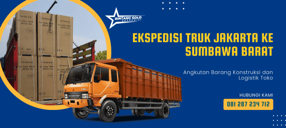 Ekspedisi Truk Jakarta ke Sumbawa Barat