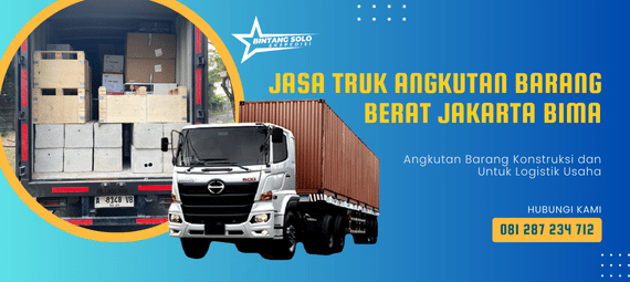Jasa Truk Angkutan Barang Berat Jakarta Bima